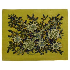 Extremely Fine Mid Century French Tapestry Design and Signed by Grokoff