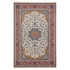 Extremely Fine Persian Isfahan Rug