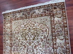 Extremely Fine Persian Isfahan Rug (Tree of Life)
