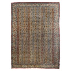 Extremely Fine Persian Qum Wool Rug 7'11'' x 10'11''