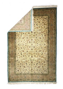 Extremely Fine Persian Silk Qum Rug 6'6" x 9’11"