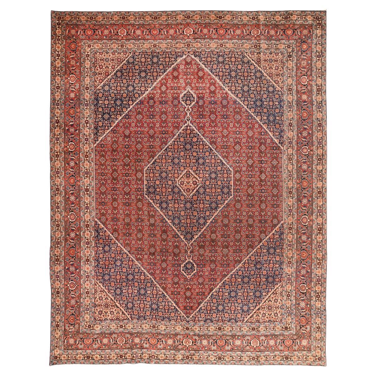 Extremely Fine Persian Tabriz Mahi Design Woven by the Artist Master Weaver Rug