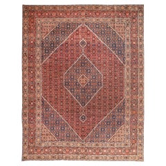 Extremely Fine Persian Tabriz Mahi Design Woven by the Artist Master Weaver Rug