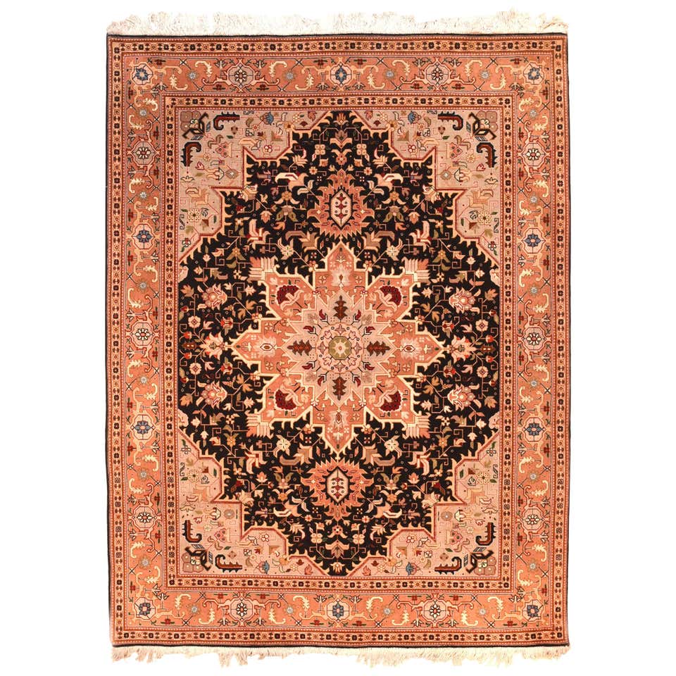Fine Tabriz Rug at 1stDibs