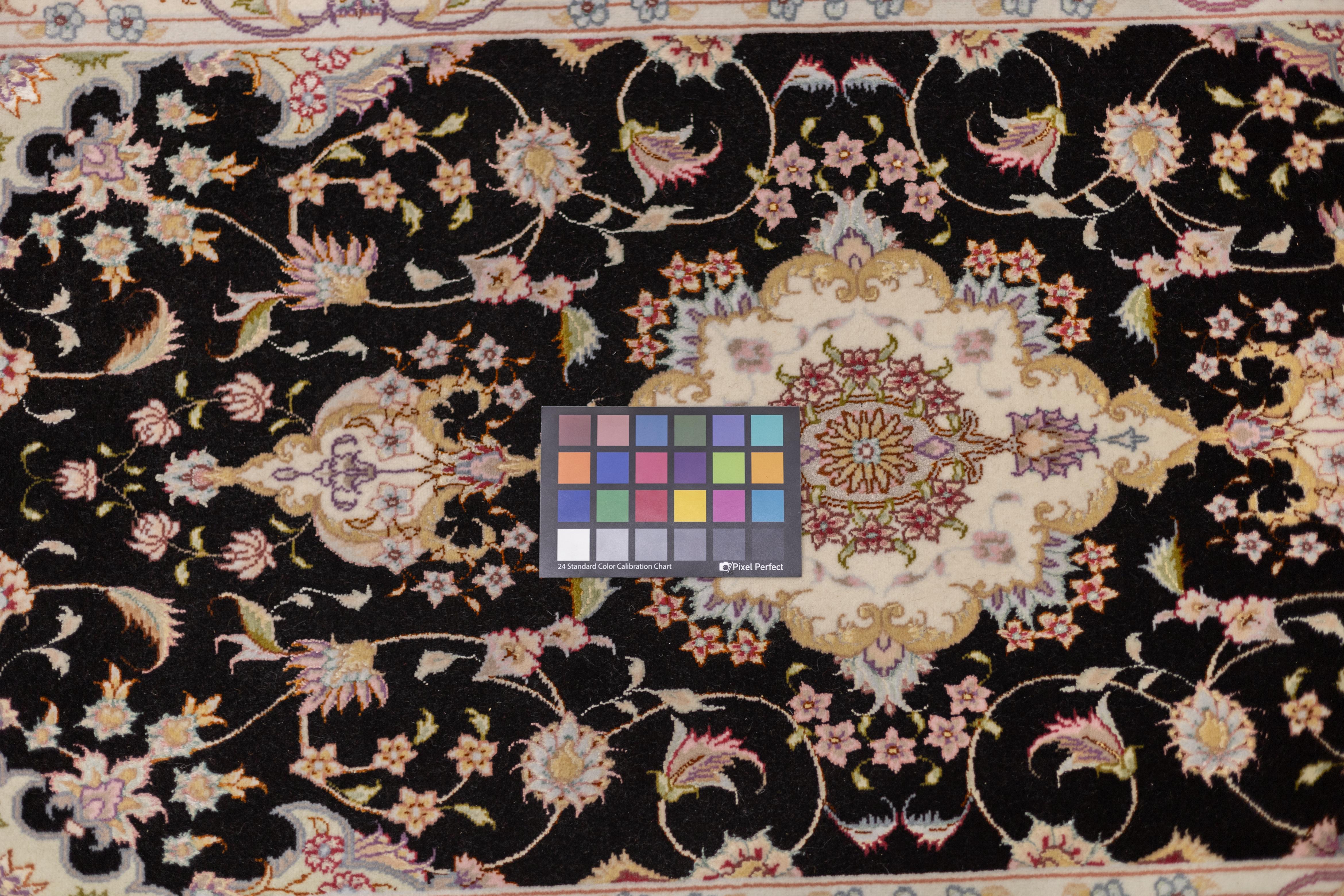 Extremely Fine Persian Tabriz Wool & Silk Long Rug 2'6'' x 17'1'' For Sale 4