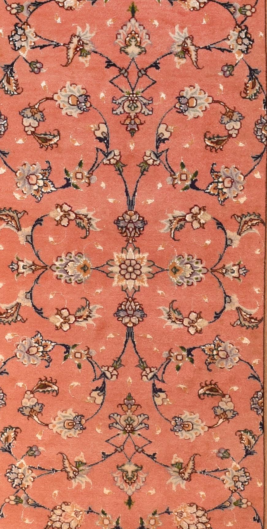 Persiano Tabriz persiano estremamente pregiato tessuto dal maestro tessitore dell'artista Lana e seta in vendita