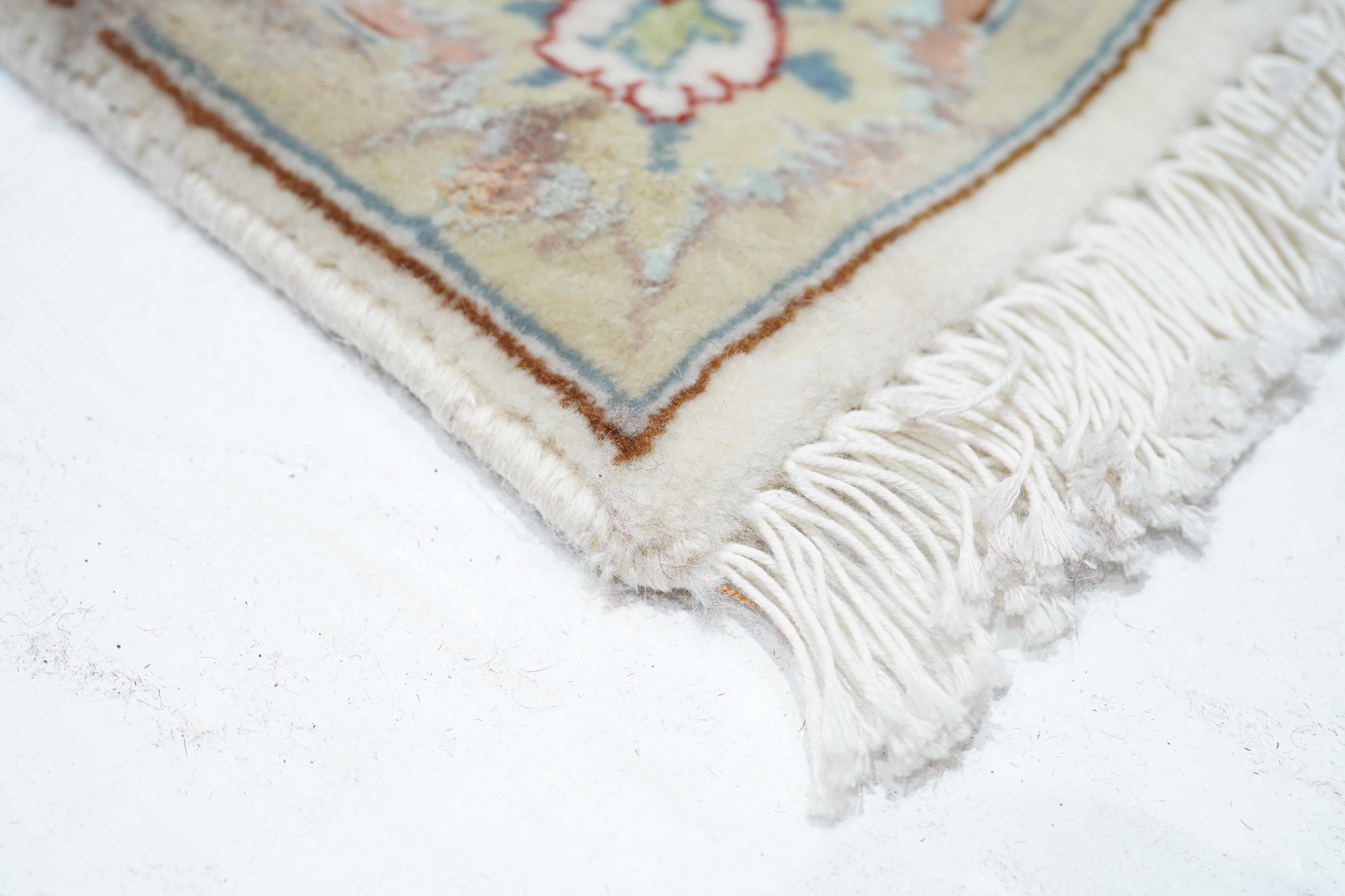20th Century Extremely Fine Persian Tabriz Woven by the Artist Master Weaver Wool & Silk For Sale