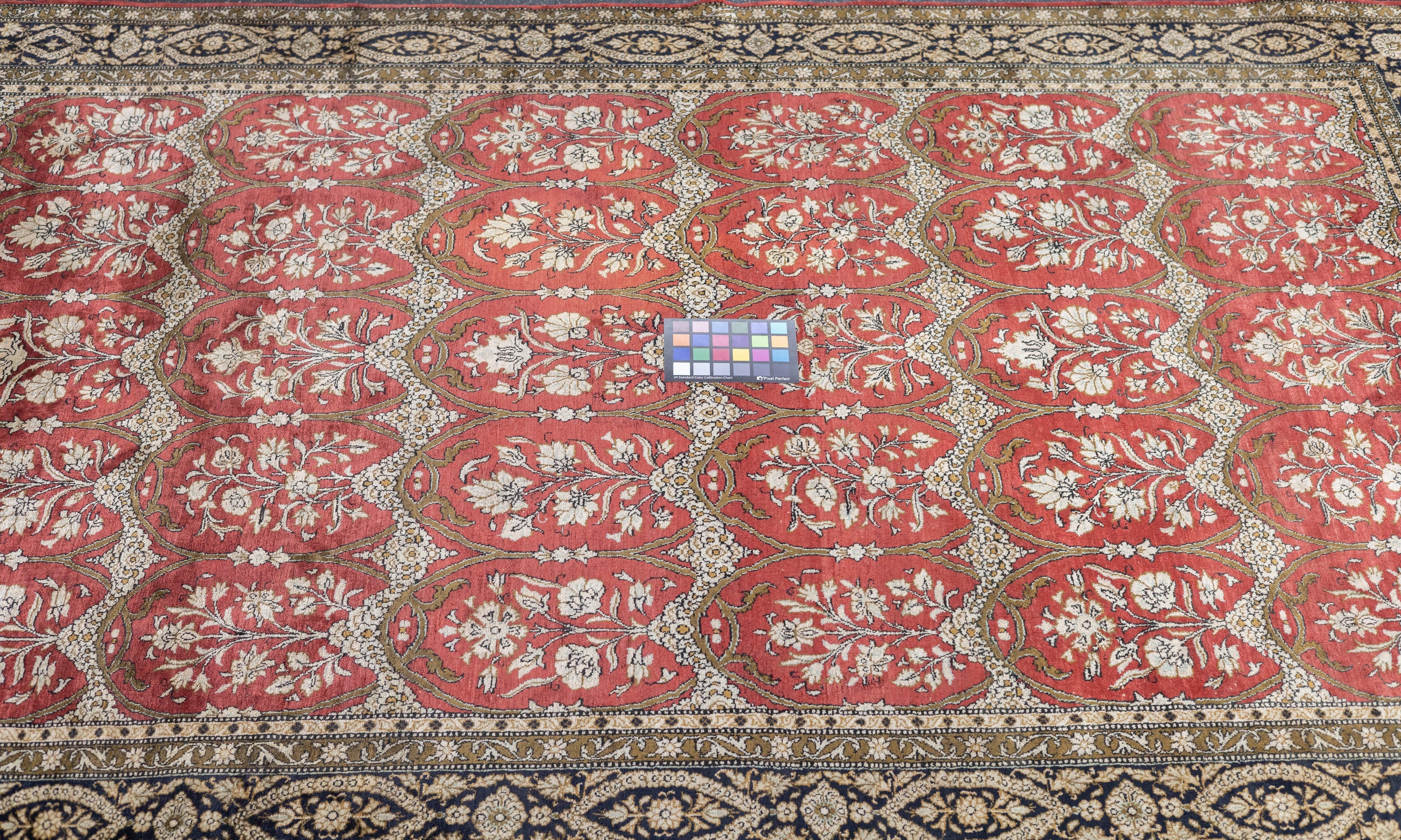 Tappeto Qum persiano in seta estremamente fine 4'7'' x 7'1'' in vendita 4