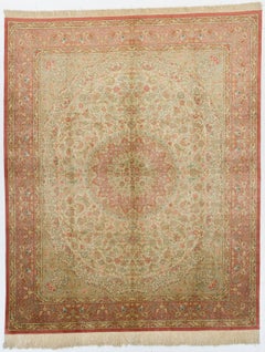 Extremely Fine Persian Silk Qum Rug 8'0'' x 10'0''