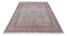 Extremely Fine Sino Hereke Silk Rug