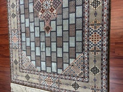 Extremely Fine Sino Silk Qum Rug