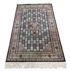 Extremely Fine Sino Silk Qum Rug