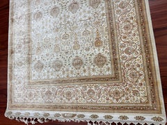 Extremely Fine Sino Silk Rug