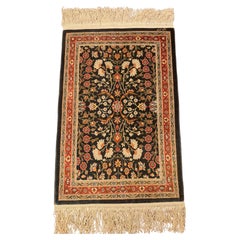 Extremely Fine Turkish Hereke Silk Rug