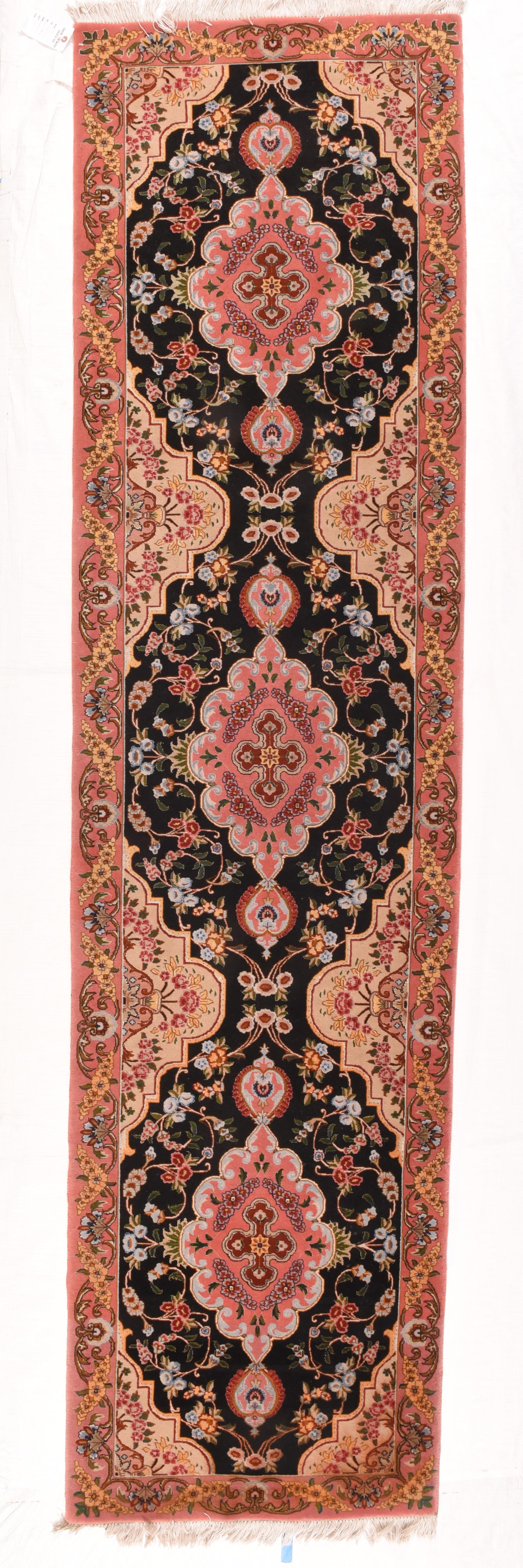 Fine Persian Tabriz Long Rug In Good Condition For Sale In New York, NY