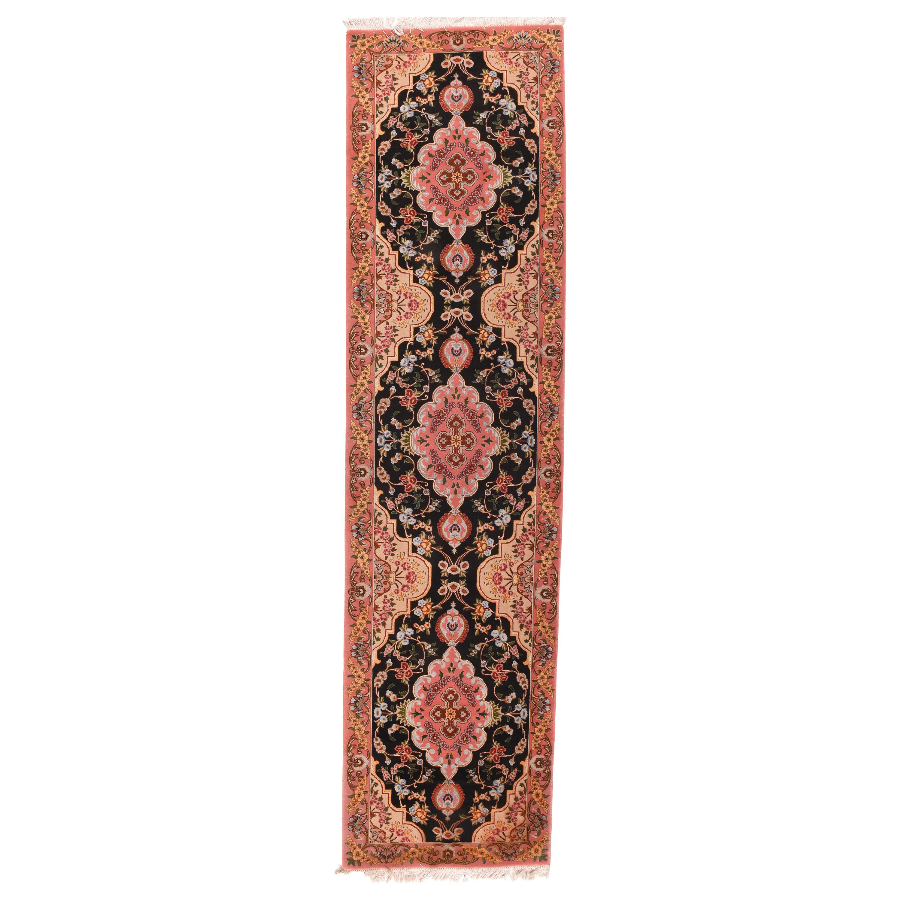 Fine Persian Tabriz Long Rug For Sale