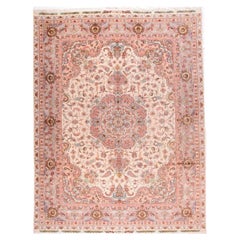 Extremely Fine Vintage Persian Tabriz Rug 9’8" x 13'0"