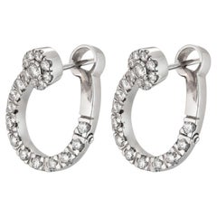 1.65 carat Diamonds White Gold Earrings