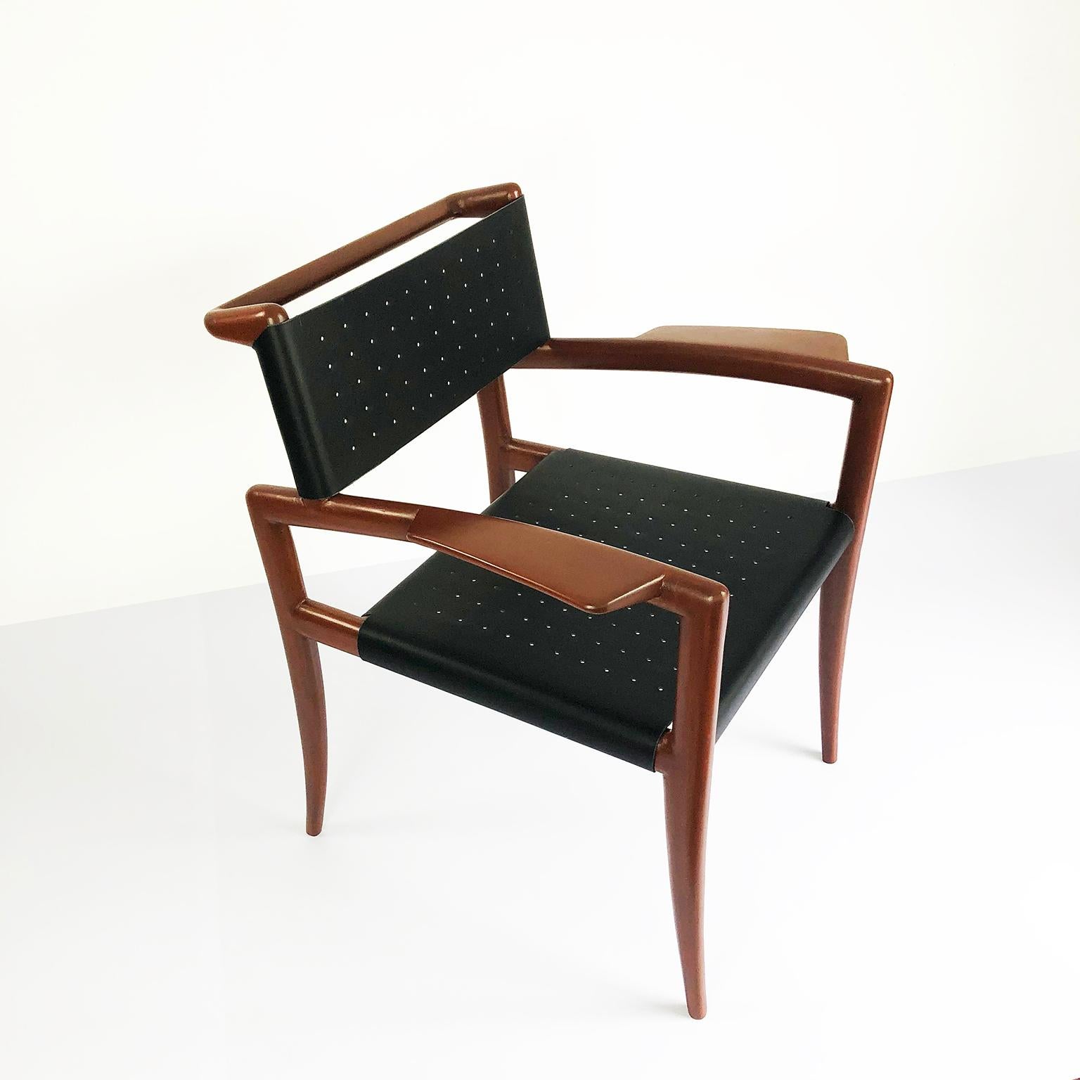 Mid-Century Modern Extremely Hard to Find Pair of Klismos Chairs by Charles Allen