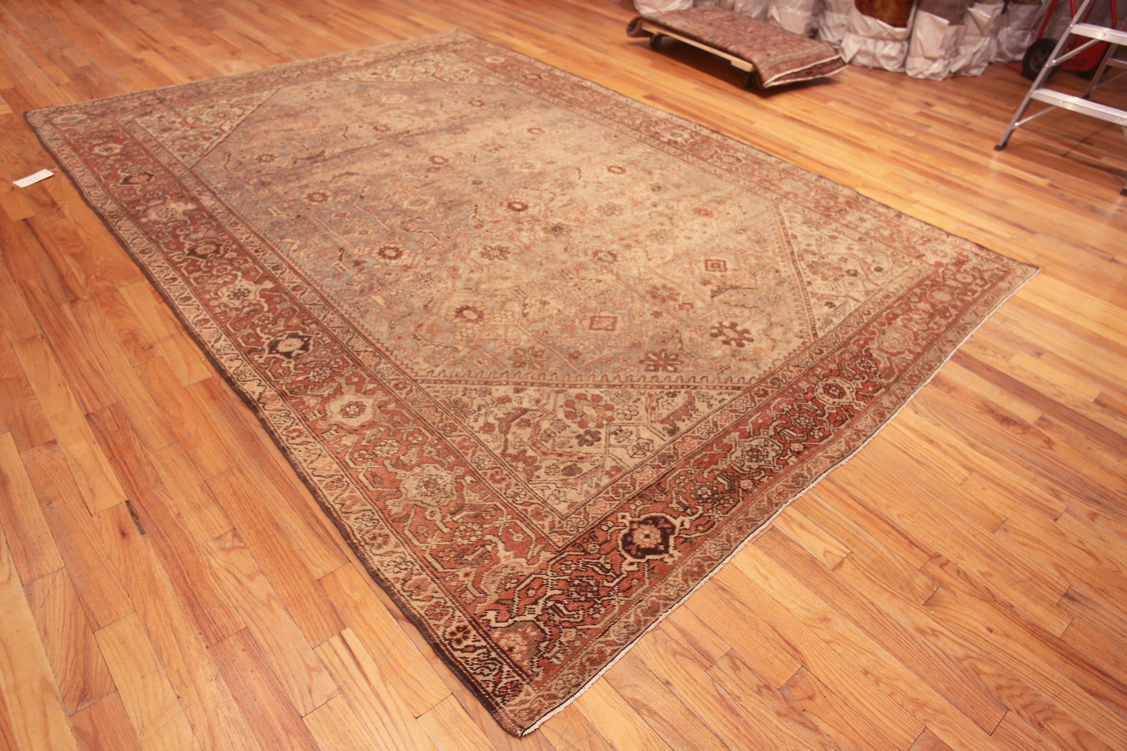 Tappeto antico geometrico persiano Sultanabad Rugs 8'6