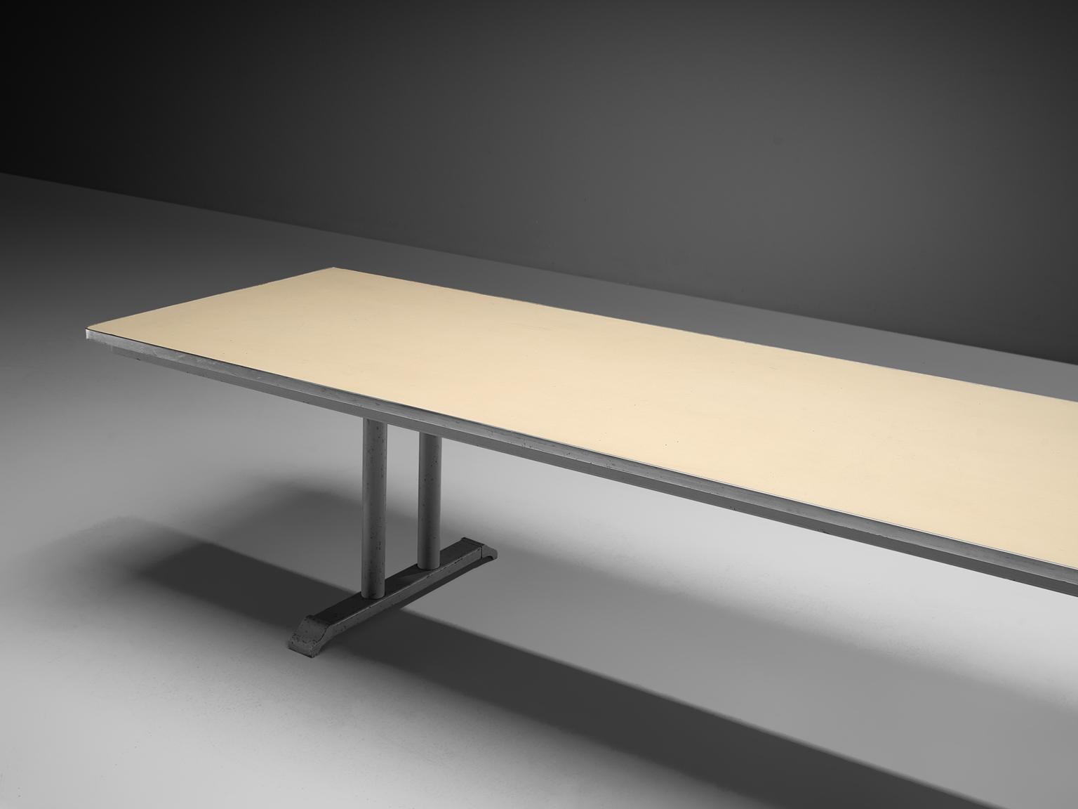 Dutch Extremely Large Gispen Conference Table 