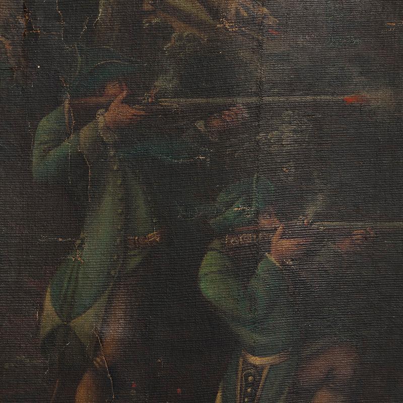 Extremely Large Monumental Wall Painting, 19th Century im Angebot 3