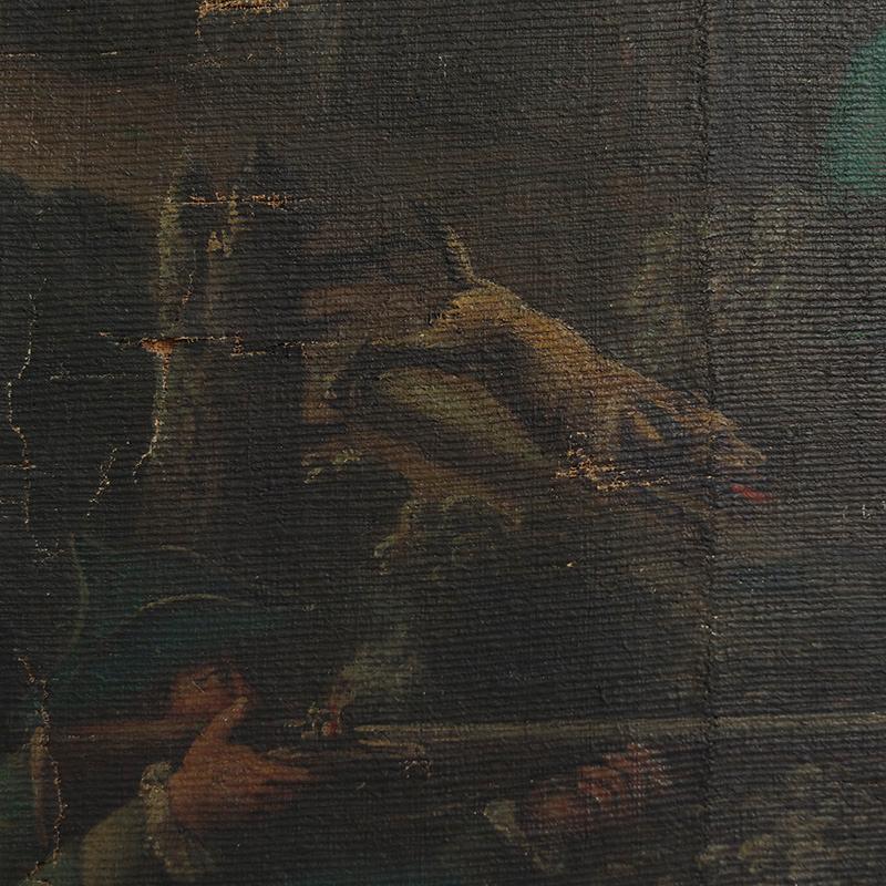 Extremely Large Monumental Wall Painting, 19th Century im Angebot 7