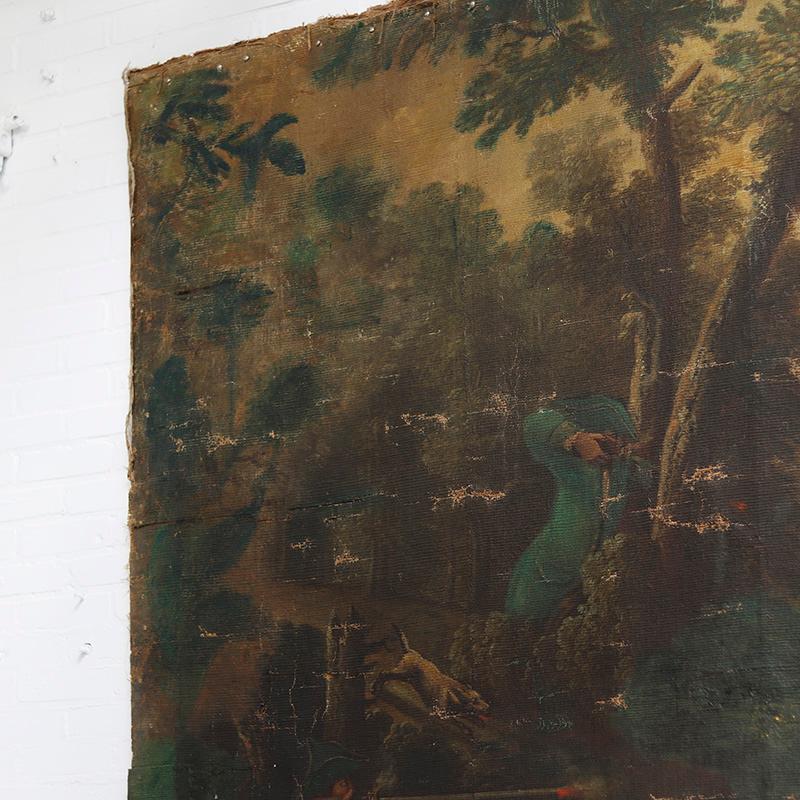 Extremely Large Monumental Wall Painting, 19th Century (Französisch) im Angebot