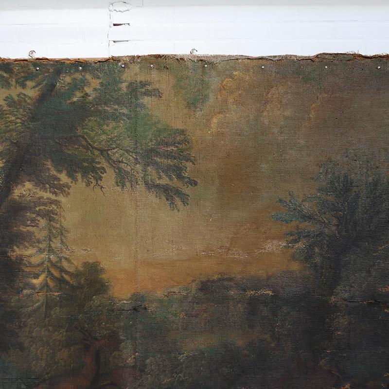 Extremely Large Monumental Wall Painting, 19th Century im Angebot 1