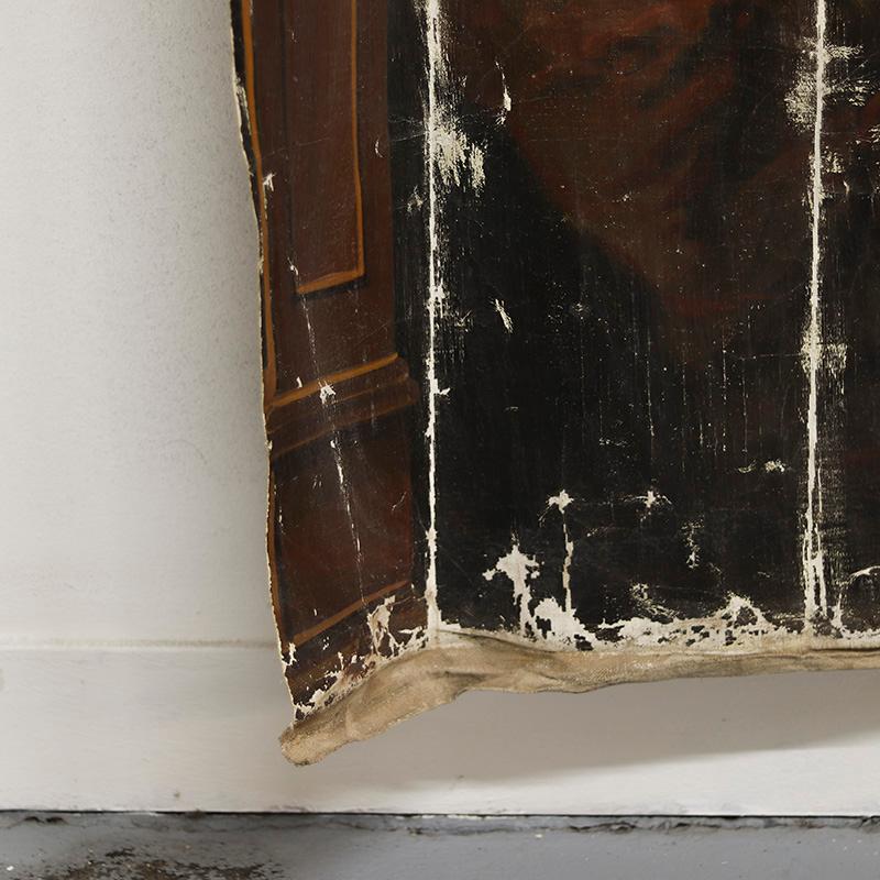 Extremely Large Monumental Wall Painting of Monaco, 19th Century en vente 12