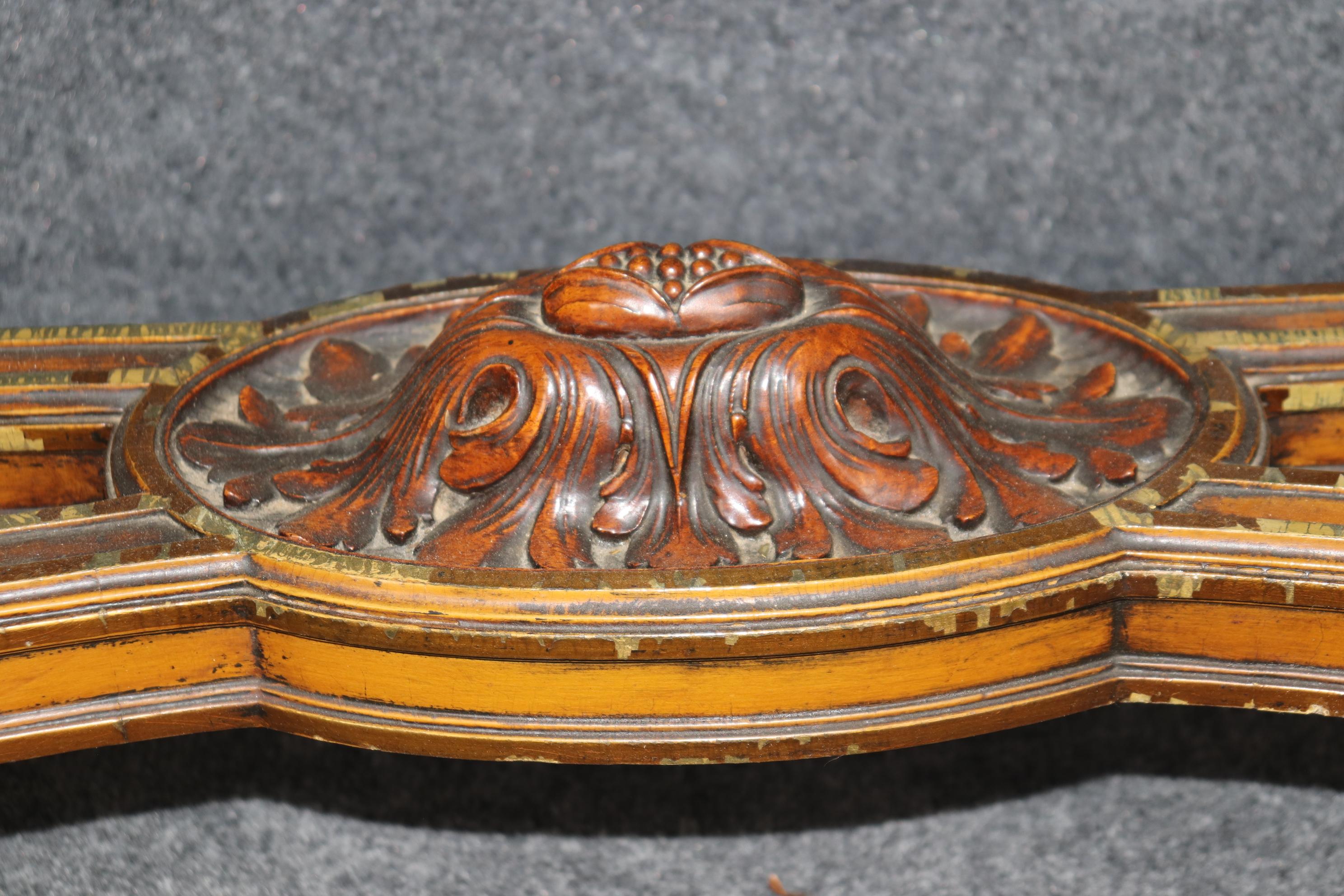 Enfilade Demilune extrêmement grand en bois de citronnier peint par Adams en vente 5
