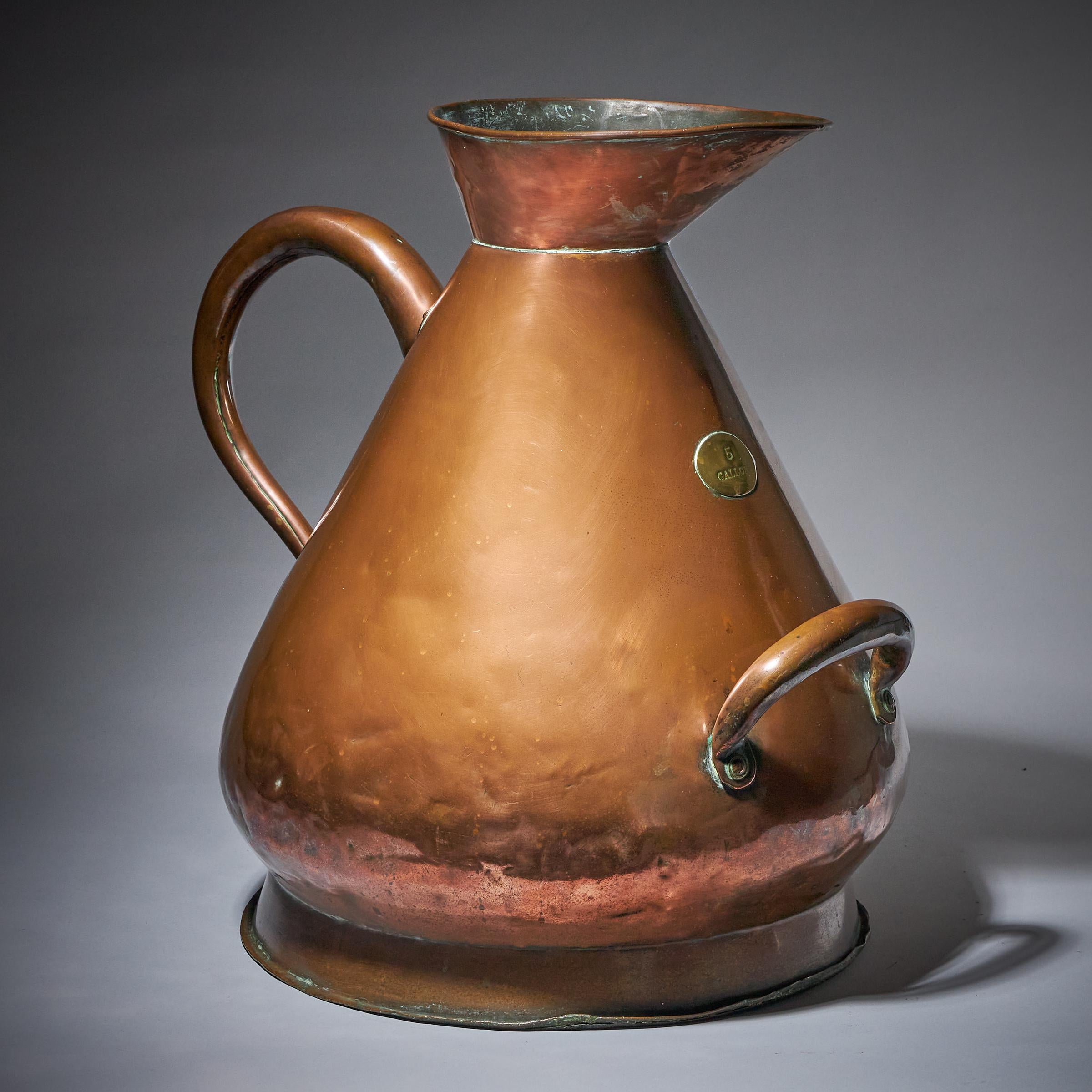 large copper jug