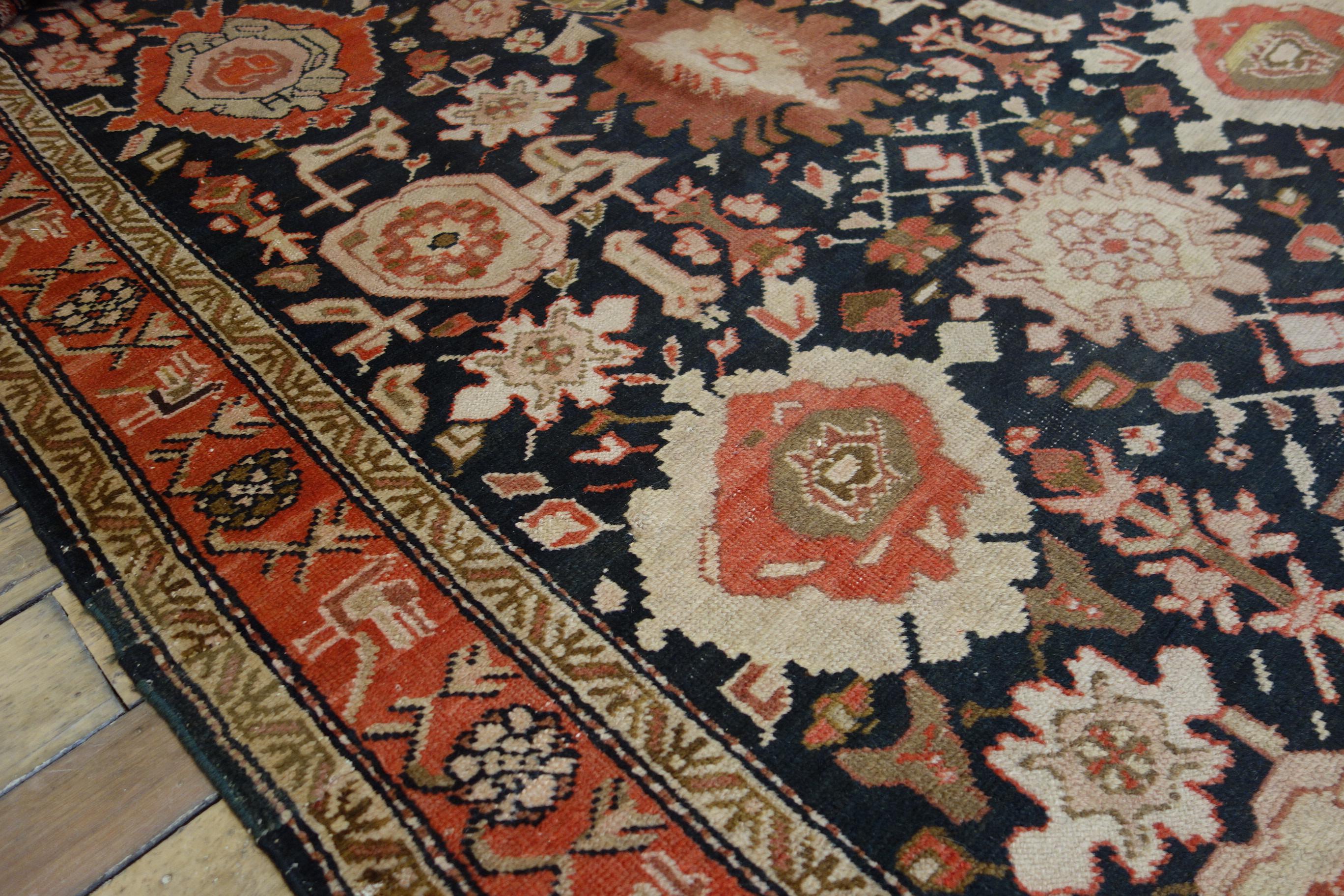 Extremely Long Early 20th Century Kuba Kelleh Corridor Carpet, Runner  In Good Condition For Sale In Basingstoke, Hampshire