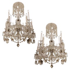 Extremely pair Victorian Chandeliers of Quality and by F&C Osler