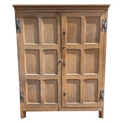 Extremely Rare 17th Century Oak Cupboard from St John's College, Oxford