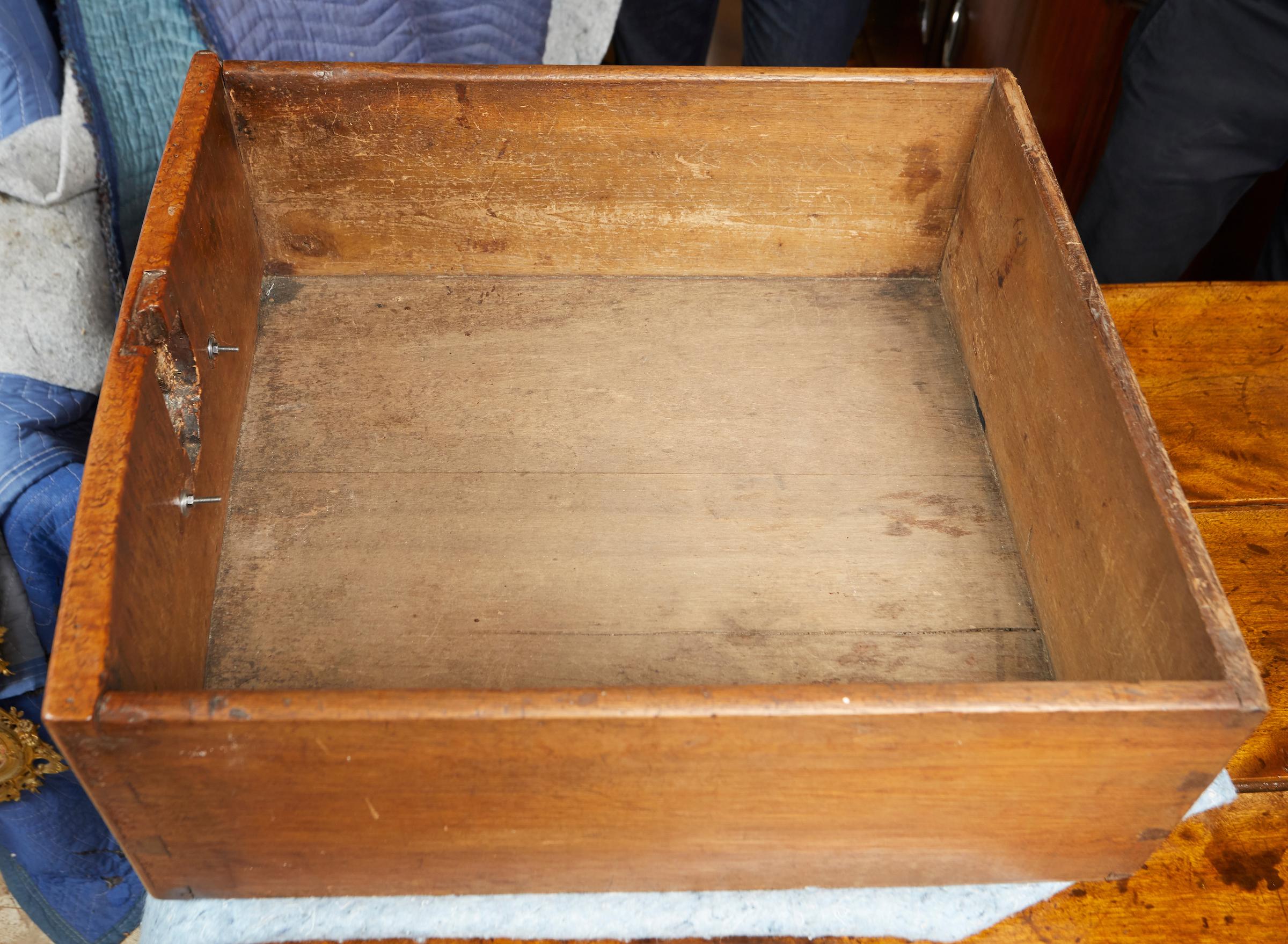 Extremely Rare Bird's-Eye Maple Regence Style French Canadian Commode 9