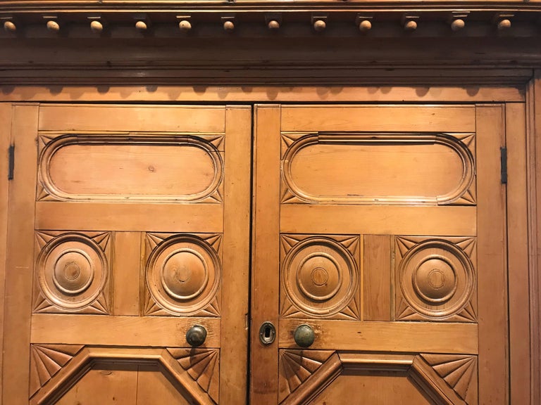 Extremely Rare 19th Century Irish Cabinet For Sale at 1stdibs
