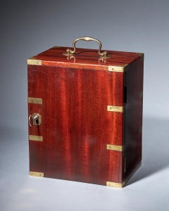 Extremely Rare 19th Century Traveling Clock Signed French Royal Exchange, London