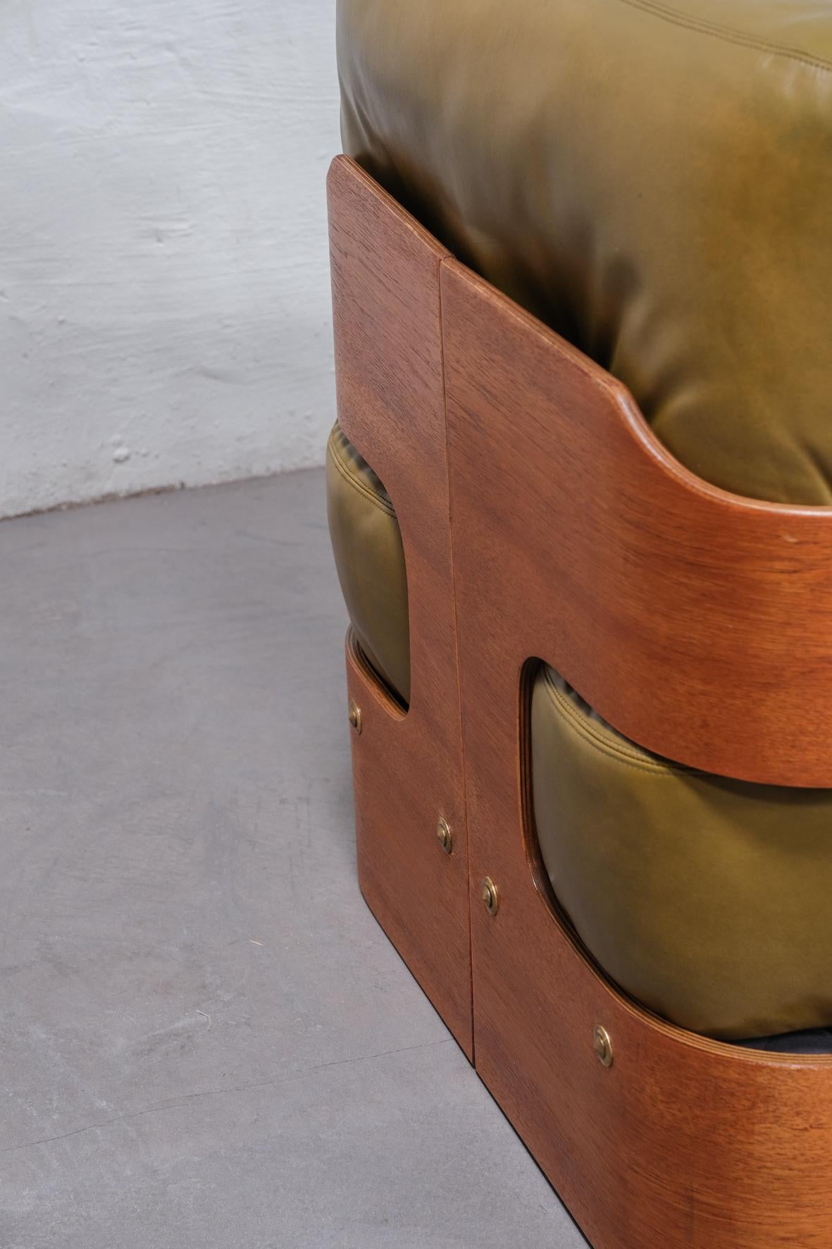 Finnish Extremely Rare 2 x 1 Seater by Maija Ruoslahti for Sopenkorpi, 1960