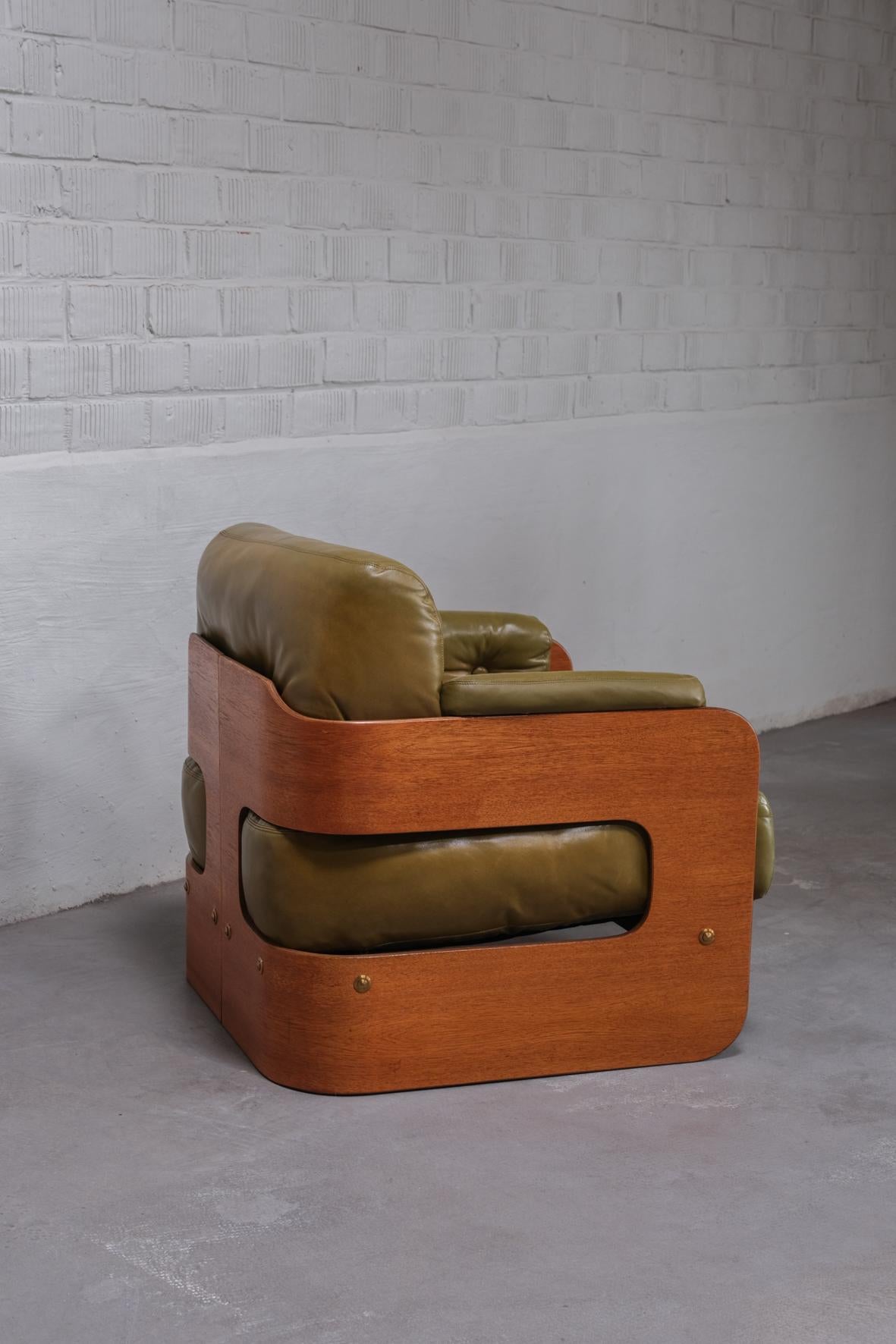 Extremely Rare 2 x 1 Seater by Maija Ruoslahti for Sopenkorpi, 1960 1