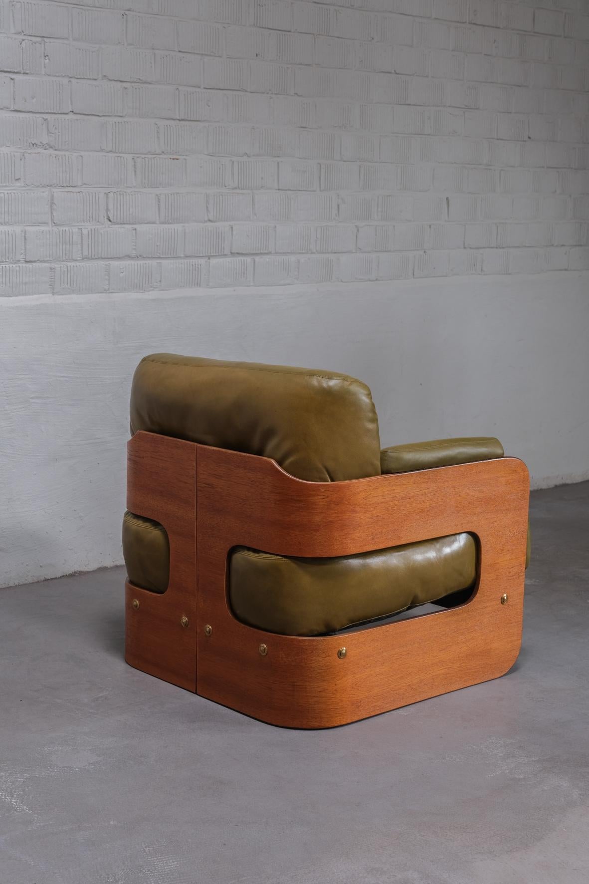 Extremely Rare 2 x 1 Seater by Maija Ruoslahti for Sopenkorpi, 1960 2