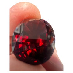 Vintage Extremely Rare 24.6 Carat Red Spinel