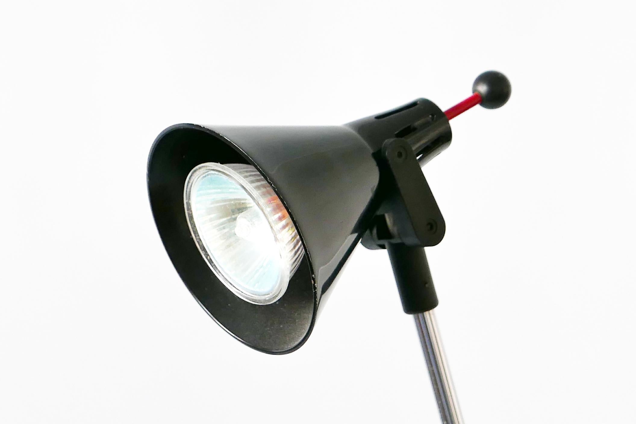 Extremely Rare Adjustable Mid-Century Modern Table Lamp by Otto Kolb, 1970s For Sale 10