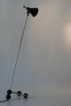 Extremely Rare Adjustable Mid-Century Modern Table Lamp by Otto Kolb, 1970s