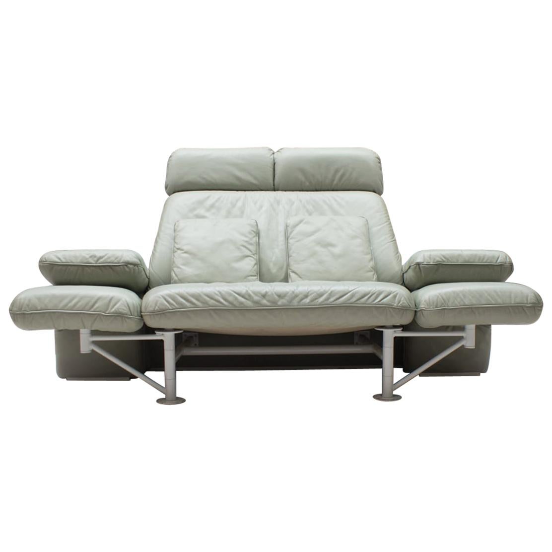 Extremely Rare Adjustable Sofa "Trio" by Jochen Hoffmann for Franz Fertig, 1985