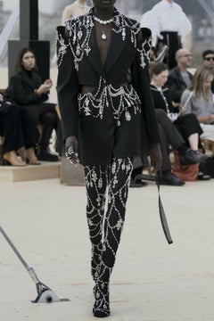 Rare Unisex Antique Evening Dress Gown - Vintage Fashion Find org price €27900