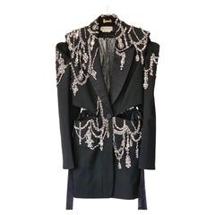 Rare Unisex Antique Evening Dress Gown - Vintage Fashion Find org price €27900