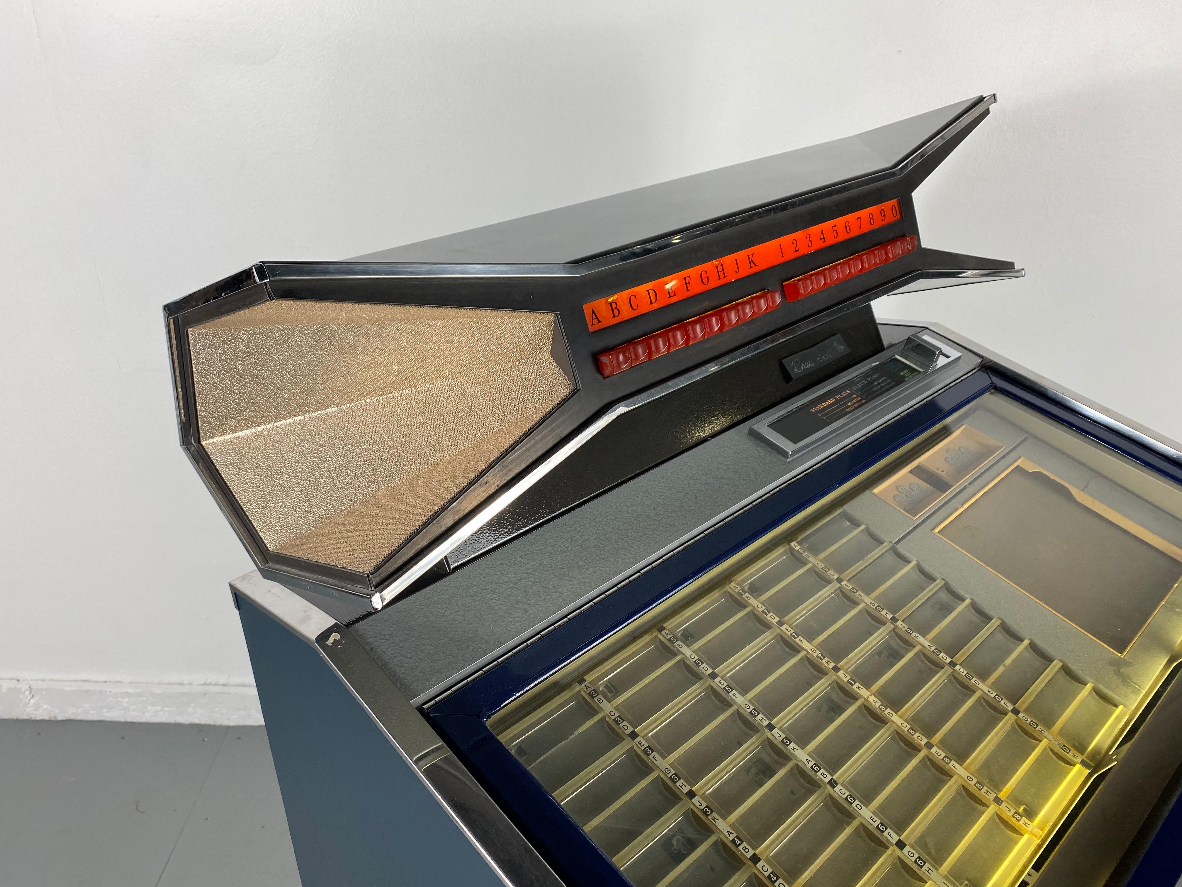 Mid-20th Century Extremely Rare AMI / Rowe CMM1 Cadette Jukebox, Modernist, Jetsons Design