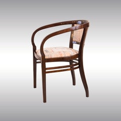 Äußerst seltener und schöner Otto Wagner Stuhl von Thonet 1901