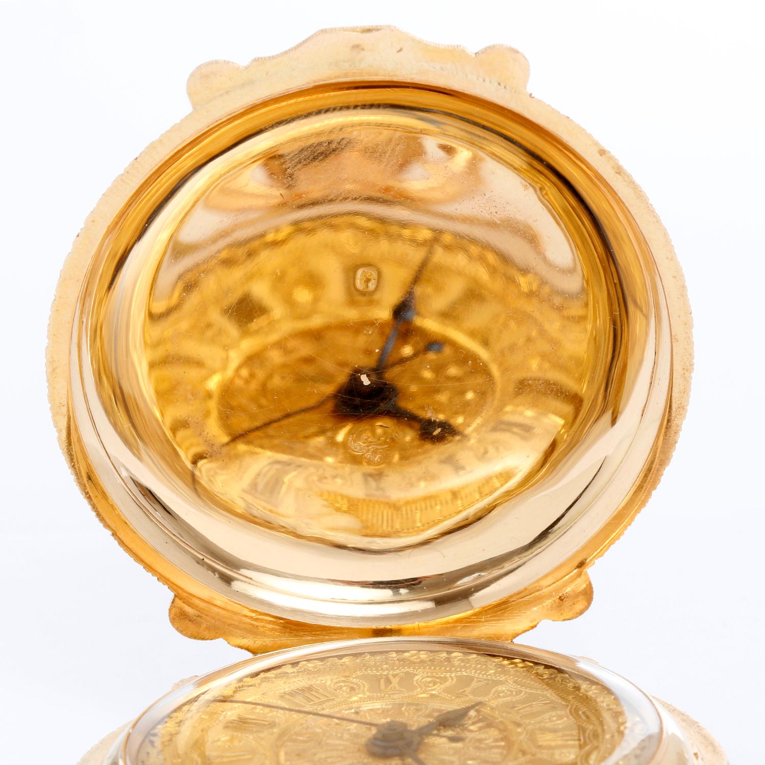 Extremely Rare and Heavy Swiss Full Box Hinge Pocket Watch 1